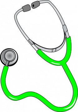 Green Stethoscope Clip Art at Clker.com - vector clip art online ...
