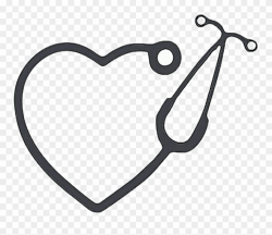 Stethoscope Heart Nursing Nurse Freetoedit - Heart Stethoscope Clip ...