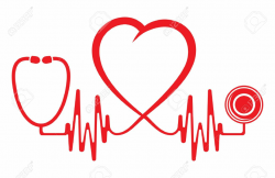Heartbeat stethoscope clipart 6 » Clipart Station