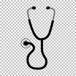 Photostock Vector Stethoscope Sign Flat Style Icon On Transparent ...
