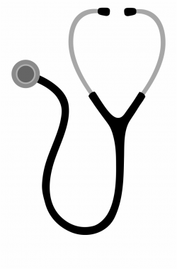 Black Medical Stethoscope - Transparent Background Stethoscope ...