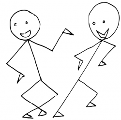 Free Stick People Dancing Clipart, Download Free Clip Art ...