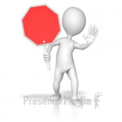 Stop Sign Spinning - 3D Animated Clipart for PowerPoint ...