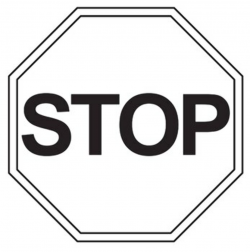 FREE Clip Art: Stop Sign and Go Sign