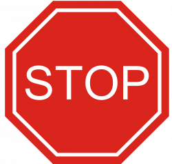 Blank Stop Sign Clipart | Clipart Panda - Free Clipart Images