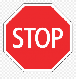 Svg Stock Blank Stop Sign Clipart - Stop Sign On Road - Png ...