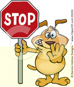 Download for free 10 PNG Stop sign clip art dog top images ...