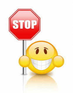 Stop Emoticon | Emotion faces, Emoticon, Emoji pictures