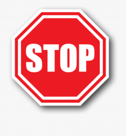 Safe Clipart Safety Signage - Stop Sign #381663 - Free ...