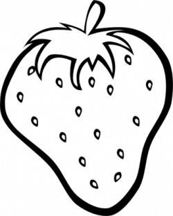 Strawberry Clipart Black And White | Clipart Panda - Free Clipart Images