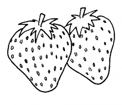 Strawberry Clipart Black And White | Clipart Panda - Free Clipart Images