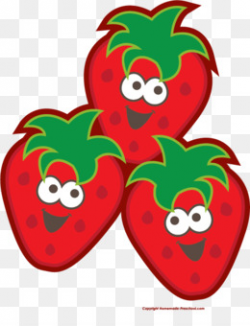 Happy Strawberry Cliparts - Making-The-Web.com