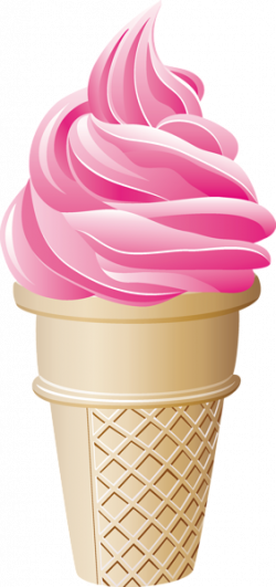 Strawberry Ice Cream | CLIP ART | Ice cream design, Ice cream ...