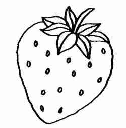 Strawberry Clipart Black And White | Free download best Strawberry ...