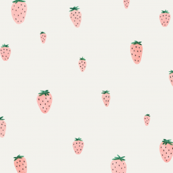 Watercolor Strawberries Clip Art Strawberry Clipart Pink Strawberry ...