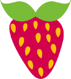 Pink strawberry clipart free images - ClipartBarn