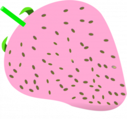 Pink strawberry clip art clipart photo - WikiClipArt