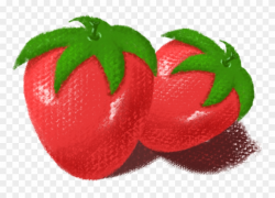 Strawberry Hand Drawn Cute Cartoon Png And Psd - Strawberry Clipart ...