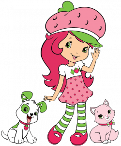 Strawberry Shortcake Berry Bitty Adventures Clip Art | Cartoon Clip Art