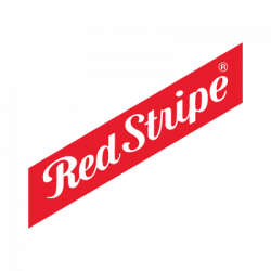 Red Stripe logo vector free download