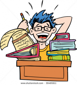 Student Studying Clipart & Look At Clip Art Images - ClipartLook