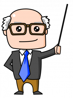 Professor Teacher Student Clip art - Teacher Cliparts ...