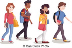 Students walking Illustrations and Clipart. 4,855 Students ...