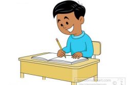 Students Writing Clipart | Free download best Students ...