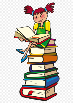 School Line Art clipart - Reading, Book, School, transparent ...