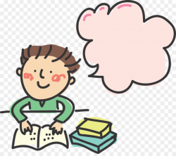 Study Cartoon clipart - Student, Learning, School ...