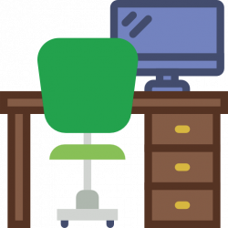 Study Cartoon clipart - Table, Office, Technology ...