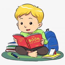Study clipart reading, Study reading Transparent FREE for ...