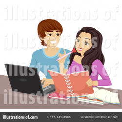 Teenager Clipart #1402997 - Illustration by BNP Design Studio