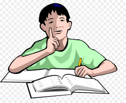 Study Cartoon clipart - Student, Education, Learning ...
