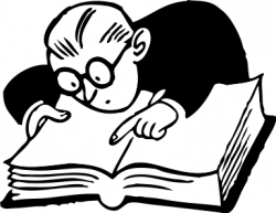 Free Study Clipart Black And White, Download Free Clip Art ...