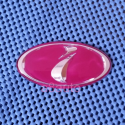 15 Subaru Pink i Front Grill JDM Emblem Badge WRX STI Impreza WRX Grille