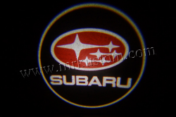 Subaru LED Door Projector Courtesy Puddle Logo Lights Red