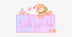 Subscribe Button Png Tumblr - Cartoon - Free Transparent PNG ...