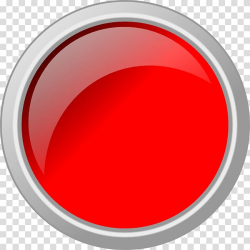 Round red and gray lid , Empty Red Button With Grey Border ...