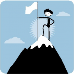 Clipart mountain success, Clipart mountain success ...