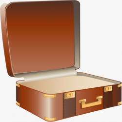 Luggage clipart open suitcase, Luggage open suitcase ...