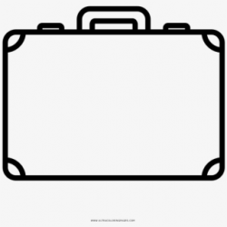 Suitcase Coloring Page - Outline Of Suitcase #3056432 - Free ...