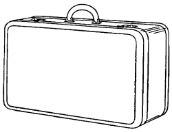 Free Luggage Clipart Black And White, Download Free Clip Art ...