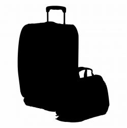 Luggage Silhouette Free PNG Images & Clipart Download ...