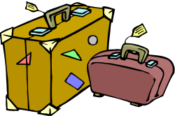 Suitcase Clipart unpacked 3 - 750 X 498 Free Clip Art stock ...