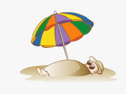 Sand Clipart Beach Parasol - Summer Umbrella Clip Art, Cliparts ...