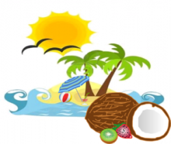 Beach Sun Clipart - Clip Art Library