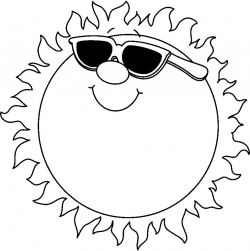 Sun Clipart Black And White | Clipart Panda - Free Clipart Images