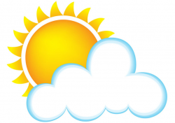 Cloud and sun clipart - WikiClipArt