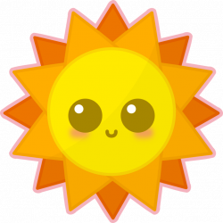 Kawaii Sun by amis0129 on Clipart library - Clip Art Library